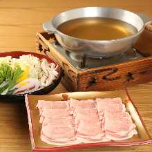 Matsusaka pork sauce shabu/suki nabe