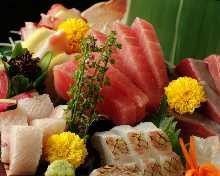 Assorted sashimi of the day