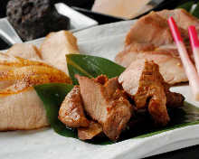 Charcoal grilled pork