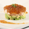 Chicken Tenders & Avocado with Japanese Horseradish Gelatin