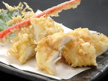 Conger eel tempura