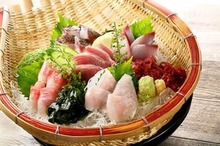 Assorted sashimi