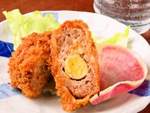 Minced meat cutlet