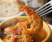 Shrimp ajillo (gambas al ajillo)