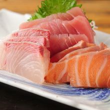 Assorted sashimi of the day, 3 kinds