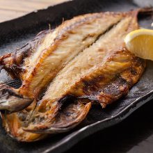 Lightly-dried mackerel