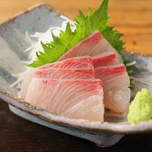 Amberjack sashimi