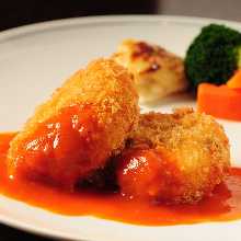 Crab cream croquette