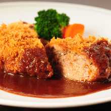 Minced meat cutlet