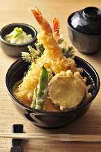 Tempura rice bowl