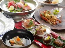 Dinner Kaiseki Cuisine  "Etekatte"