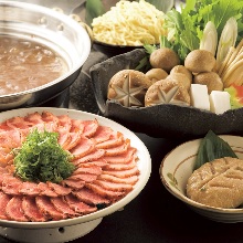 Chicken shabu-shabu