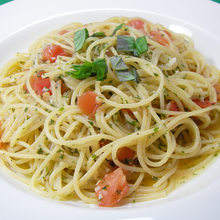 Pasta with Pesto Sauce