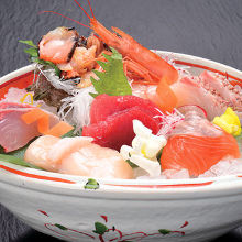 Assorted sashimi, 7 kinds