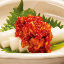 Chanja (Korean spicy marinated cod innards)