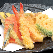 Assorted tempura