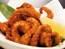 Fried octopus