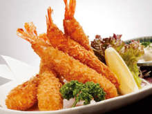 Deep-fried shrimp