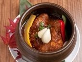 Tsuboduke kalbi yaki (marinated  and grilled short ribs) Tsuboduke kalbi yaki (marinated  and grilled short ribs)