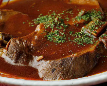 Beef tongue stew