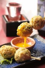 Grilled meatball