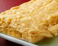 Japanese-style rolled omelet