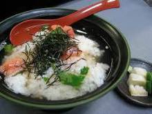 Ochazuke(rice with tea)