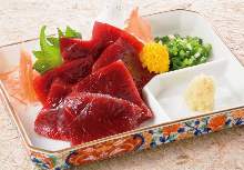 Whale sashimi