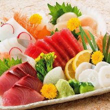 Assorted sashimi, 5 kinds