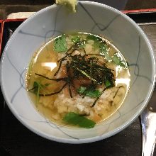 Ochazuke(rice with tea)