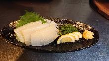 Cuttlefish sashimi