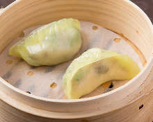 Steamed gyoza