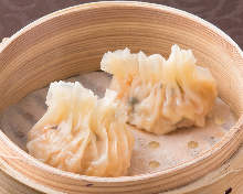 Steamed gyoza