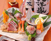 Assorted sashimi