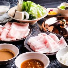 Pork shabu-shabu set