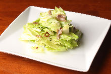 Anchovy and cabbage