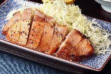 Grilled pork with Saikyo miso