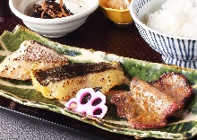 Saikyo yaki (Grilled food with Saikyo miso)