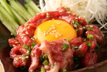 Horse meat tartare