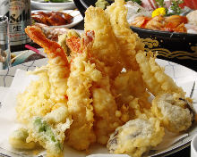 Assorted tempura