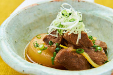 Simmered beef tendon