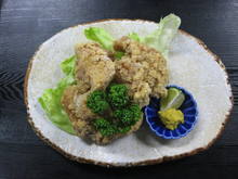 Marinated deep-fried chicken (seasoned with soy sauce)