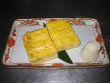 Thick Japanese omelet