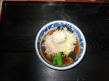 Deep-fried tofu in broth