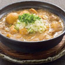 Simmered chicken entrails Simmered chicken entrails