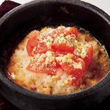 Cheese risotto