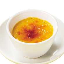 Pumpkin cream brulee