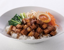 Minced pork rice