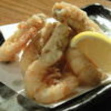 Fried prawns