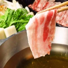 Pork shabu-shabu